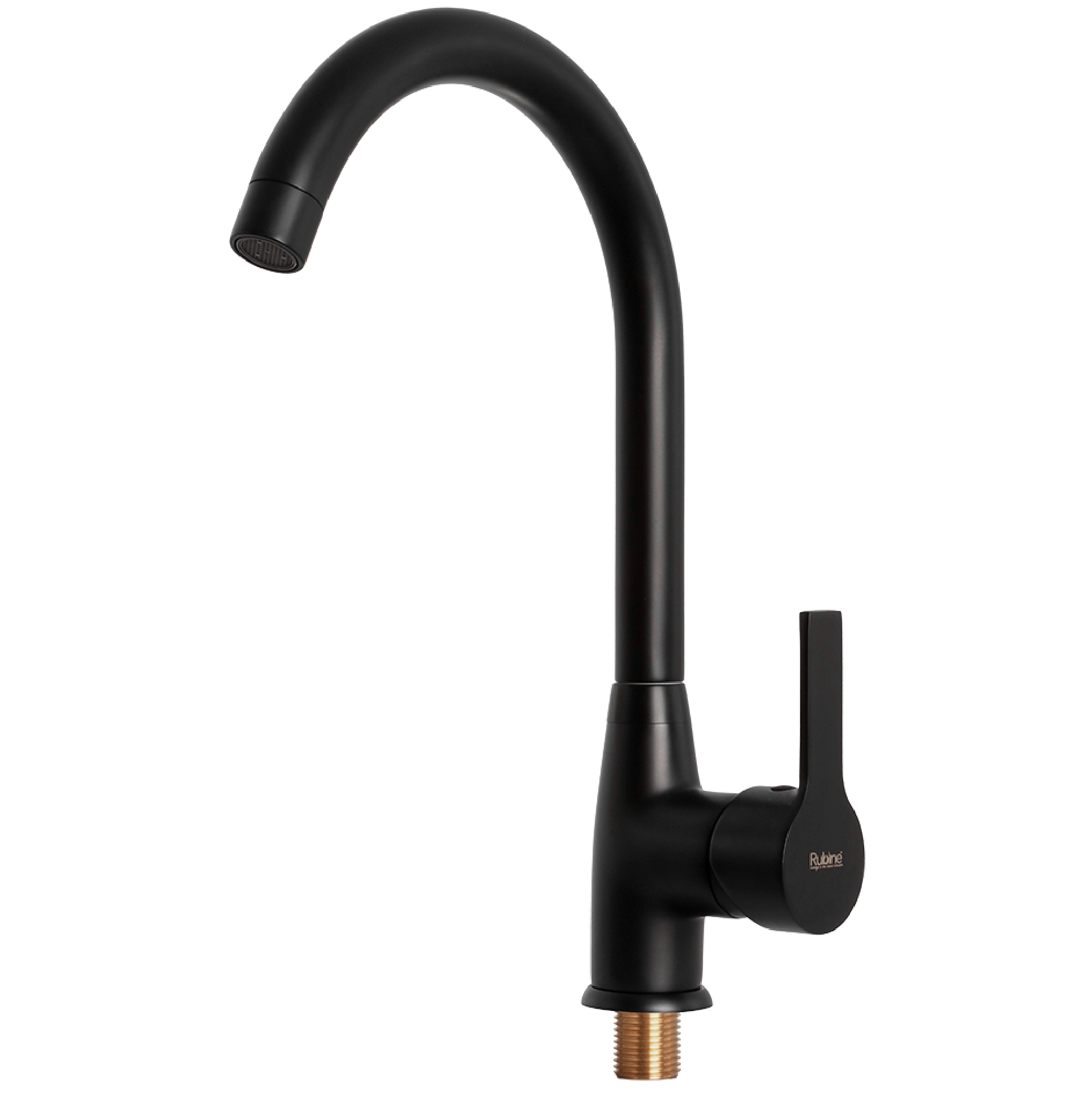 Rubine UNICO 5643C-BK MATT BLACK Kitchen Sink COLD TAP